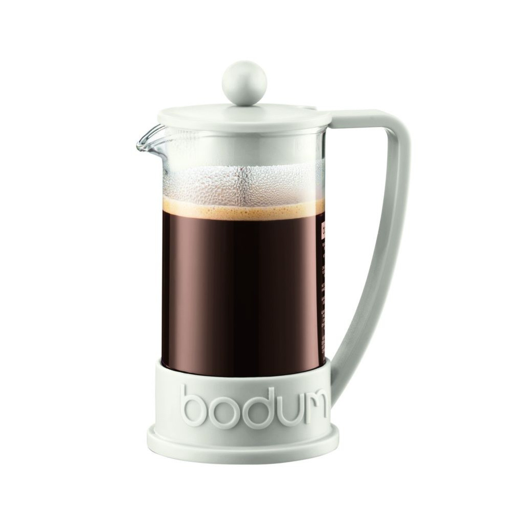 Béžový french press Bodum BRAZIL o objemu 350 ml, celkový pohled