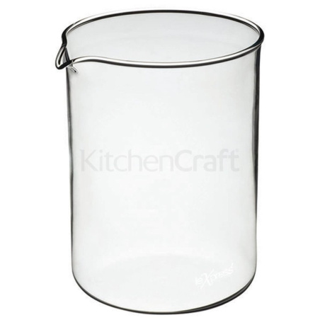 Náhradní skleněná nádobka Kitchen Craft Le'Xpress na čtyři šálky, 650 ml