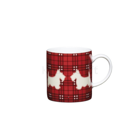 Porcelánový espresso šálek Kitchen Craft s motivem skotského teriéra