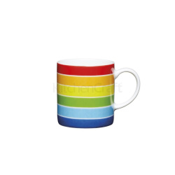 Porcelánový šálek na espresso Kitchen Craft s motivem duhy