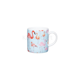 Porcelánový šálek na espresso Kitchen Craft, Flamingo