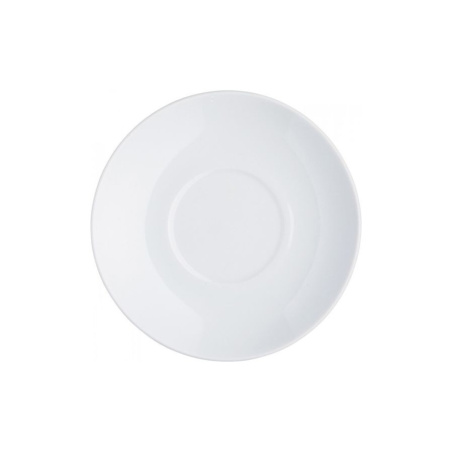 Podšálek k espresso šálku Kitchen Craft Porcelain, celkový pohled