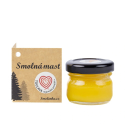 Smolná mast Smolenka, celkový pohled na obal Smolná mast Smolenka, celkový pohled na obal