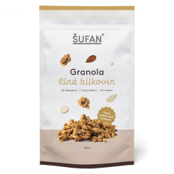 Proteinová granola ŠUFAN s vysokým obsahem bílkovin, balení