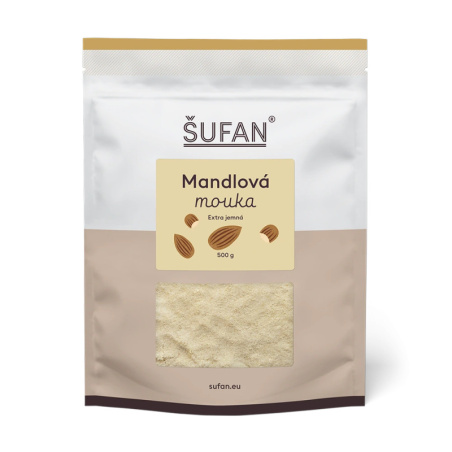 Mandlová mouka ŠUFAN, zboží v originálním obalu