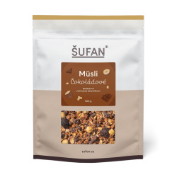 Čokoládové müsli ŠUFAN, produkt tak, jak ho dostanete