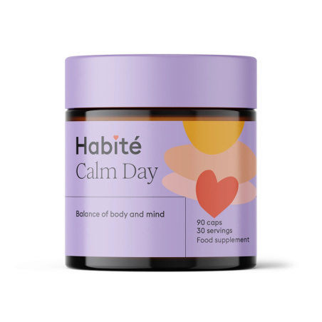 Doplněk stravy Habité Calm day, celkový pohled na obal