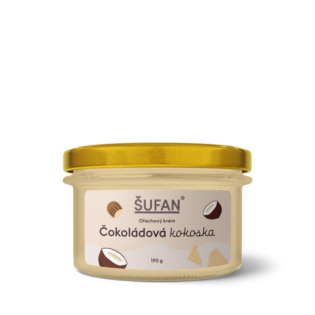 Čokoládová kokoska ŠUFAN, kompletní obal i s etiketou