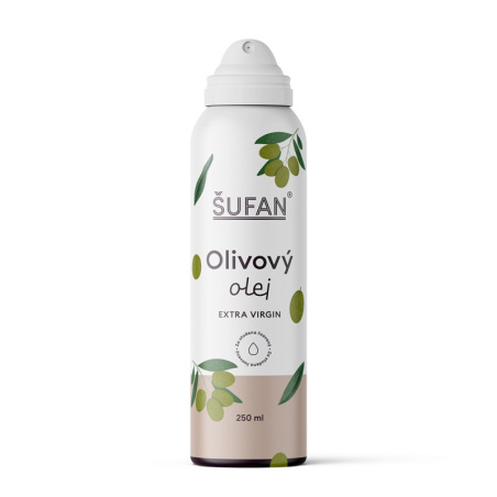 Olivový olej ŠUFAN ve spreji, celé balení od výrobce