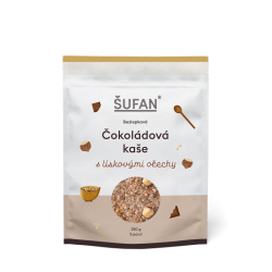 Čokoládová kaše ŠUFAN s lískovými ořechy, balení