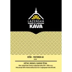 Výběrová káva - Keňa, Matunda AA