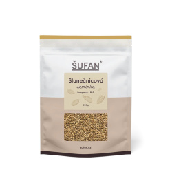 BIO slunečnicová semínka ŠUFAN, produkt tak, jak ho dostanete
