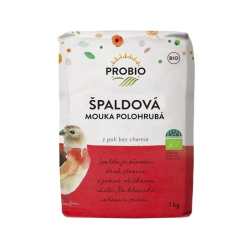 Polohrubá špaldová mouka PROBIO v BIO kvalitě, balení