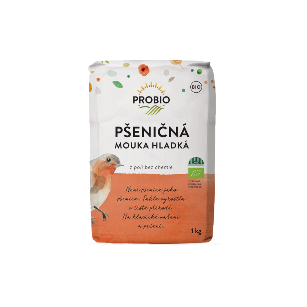 Hladká pšeničná mouka PROBIO v BIO kvalitě, balení