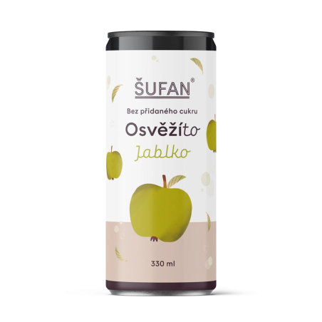 Jablečný nápoj OsvěžíTo ŠUFAN, zboží v originálním obalu