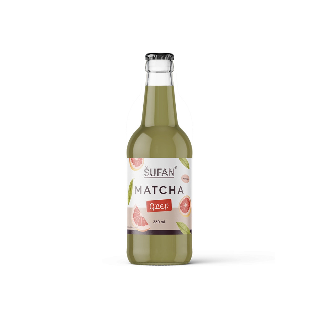 Grepová matcha limonáda ŠUFAN, celé balení od výrobce