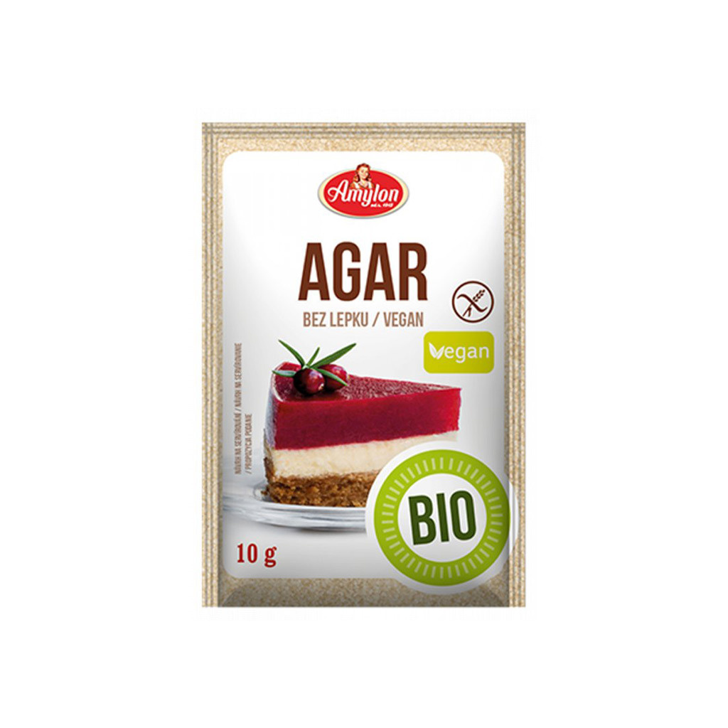 BIO agar Amylon, pohled na prodejní obal