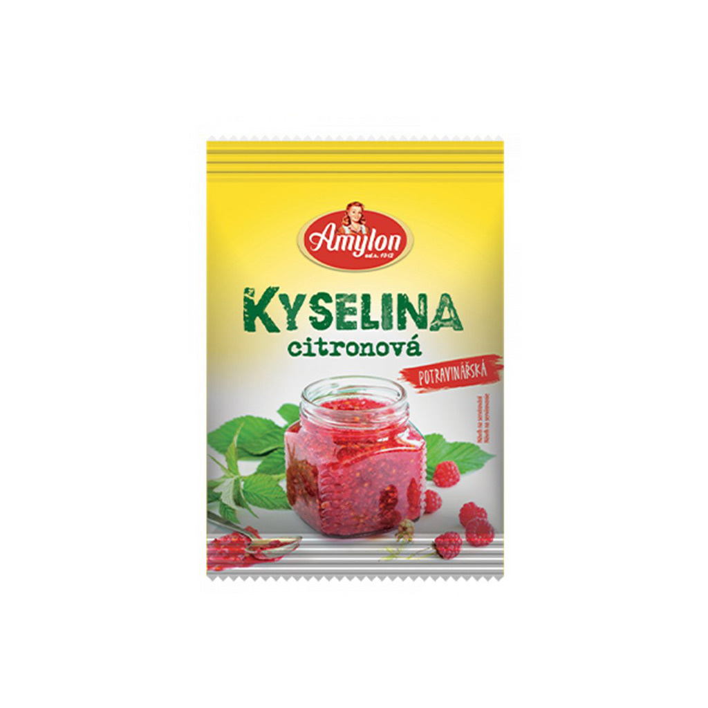Kyselina citronová Amylon, pohled na prodejní balení