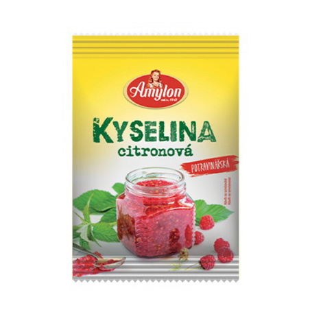 Kyselina citronová Amylon, pohled na prodejní balení
