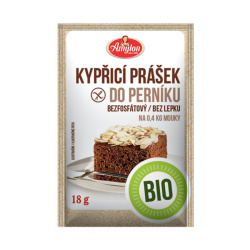 BIO kypřicí prášek Amylon určený do perníku, obal zepředu