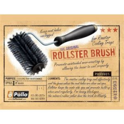 Kartáč Pallo Rollster Brush z boku, tvar těla a štětin