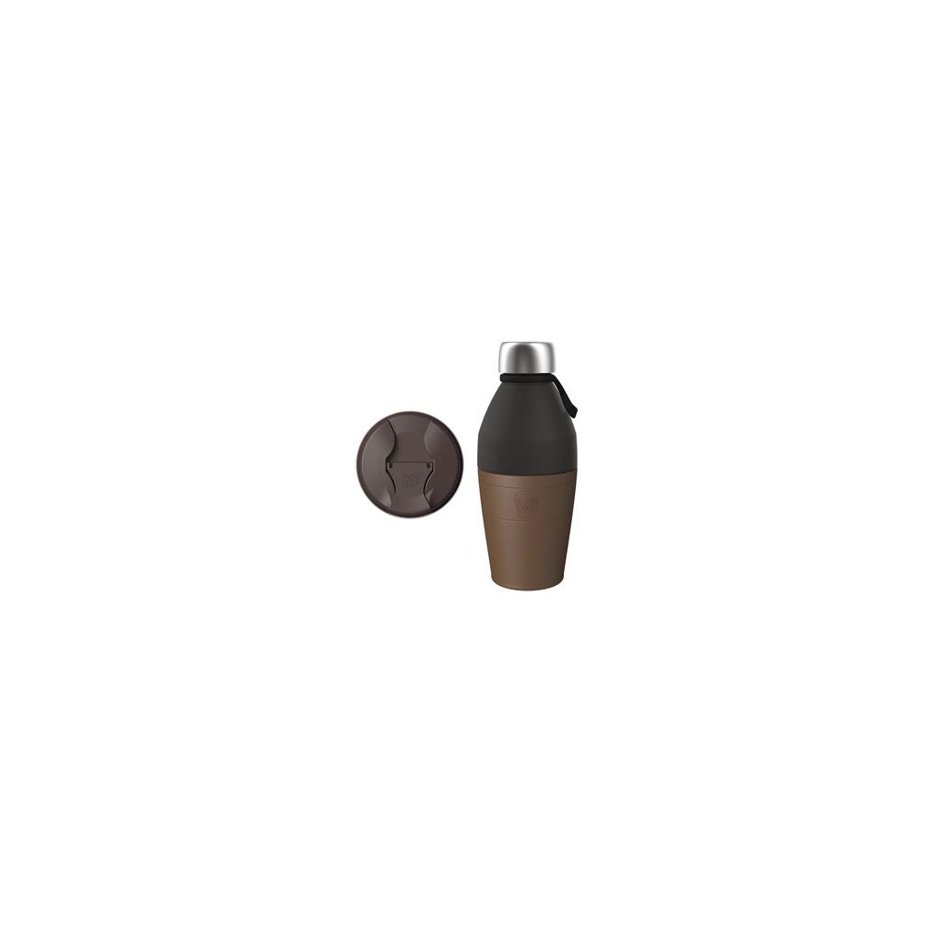 Termoláhev KeepCup Just Essentials v odstínu Chocolate, celkový pohled