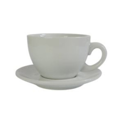 Hrníček s podšálkem na latte CSP Keramika