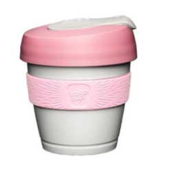 Plastový kelímek KeepCup v odstínu Pashmak Pink, celkový pohled