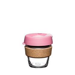 Skleněný hrnek KeepCup Brew Cork Saskatoon, celkový pohled