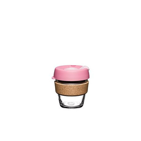 Skleněný hrnek KeepCup Brew Cork Saskatoon, celkový pohled