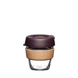 Skleněný hrnek KeepCup Brew Cork Alder, celkový pohled