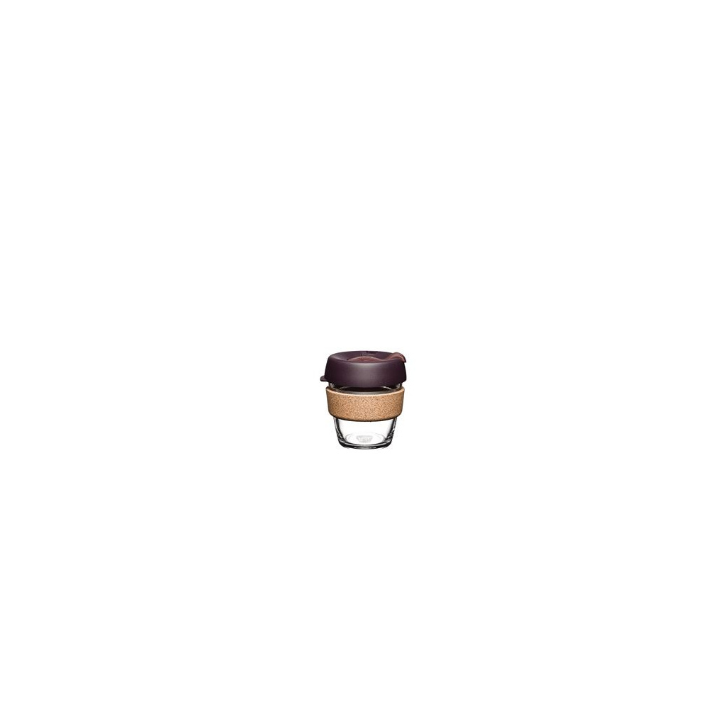 Skleněný hrnek KeepCup Brew Cork Alder, celkový pohled
