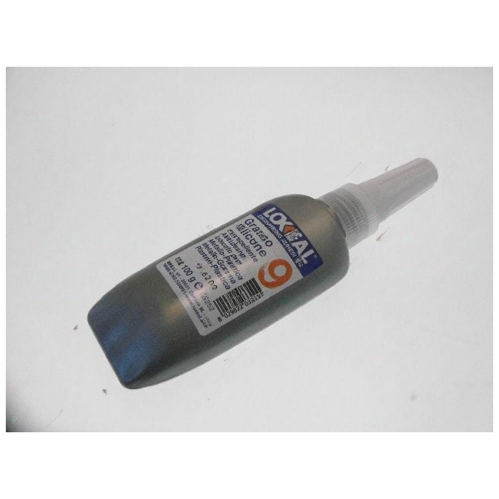 Tuba silikonového maziva s bílým aplikačním hrotem