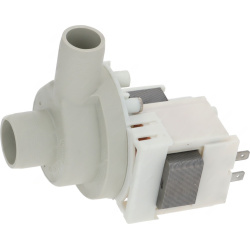 Elektrické vypouštěcí čerpadlo 902363, bílé plastové čerpadlo se dvěma hrdly a elektromagnetickou cívkou. Elektrické vypouštěcí čerpadlo 902363, bílé plastové čerpadlo se dvěma hrdly a elektromagnetickou cívkou.