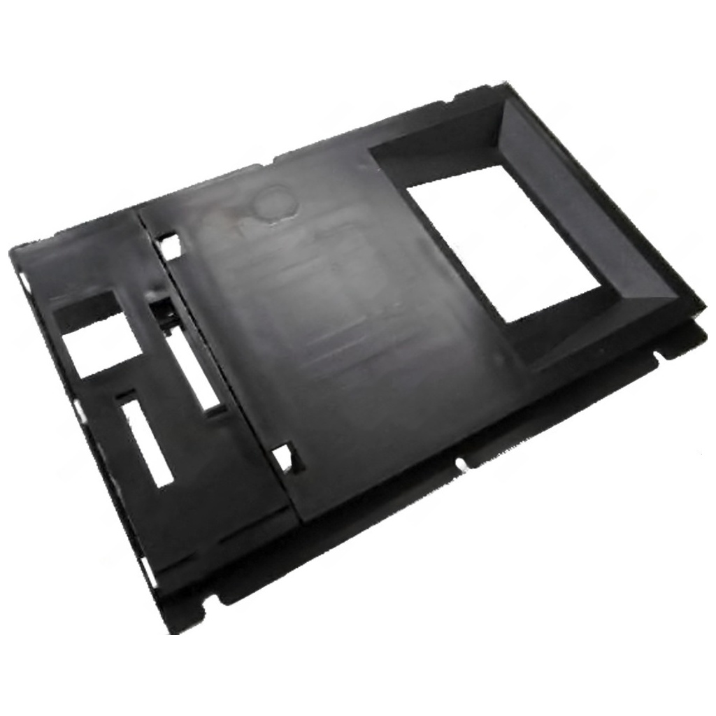Držák displeje 164x240 mm, černý plastový rámeček s obdélníkovým výřezem pro displej