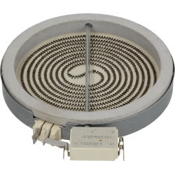 Elektrická plotna WHIRLPOOL 481231018887, kulatá plotýnka se spirálovitým topným tělesem a svorkovnicí