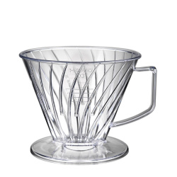 Čirý překapávač Hario Pegasus Dripper 03 na 4 až 7 šálků, celkový pohled