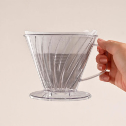 Pegasus Dripper 03 při pohledu z boku s žebrováním