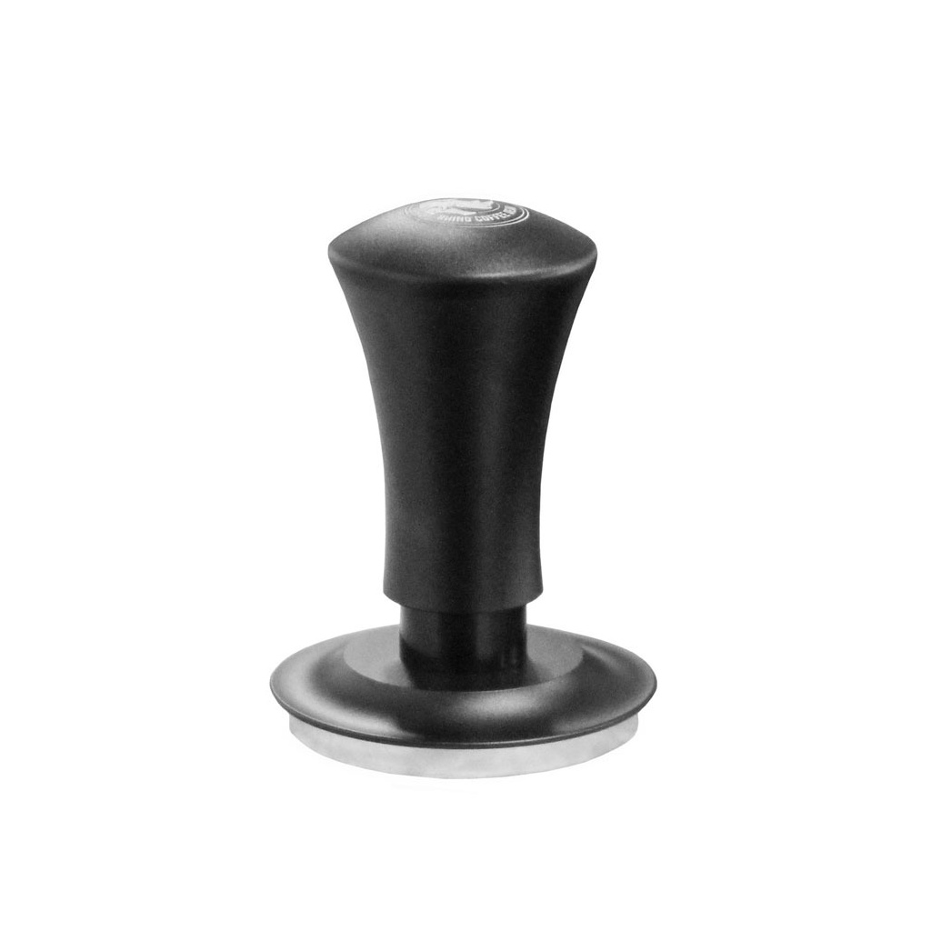 Černý samonivelační tamper Rhinowares 58 mm, celkový pohled