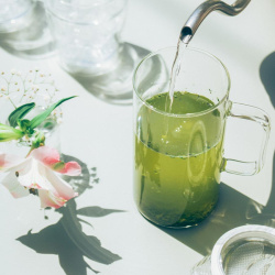 Víko konvičky Hario Tea Maker položené samostatně