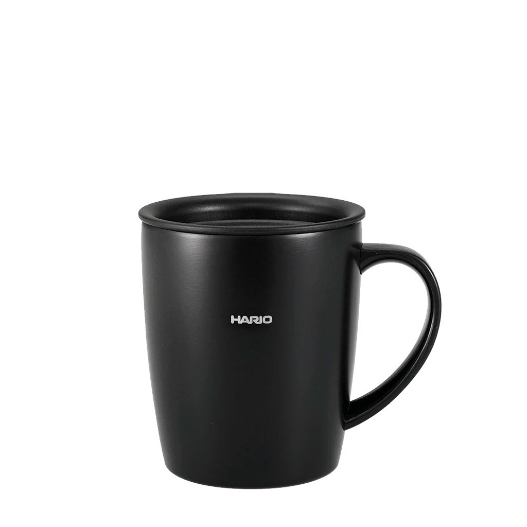 Termohrnek Hario s víčkem o objemu 300 ml, celkový pohled