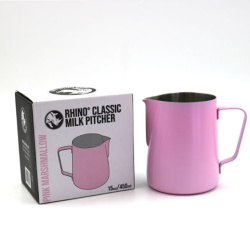 Konvička Pink Marshmallow při pohledu z boku s ouškem Konvička Pink Marshmallow při pohledu z boku s ouškem