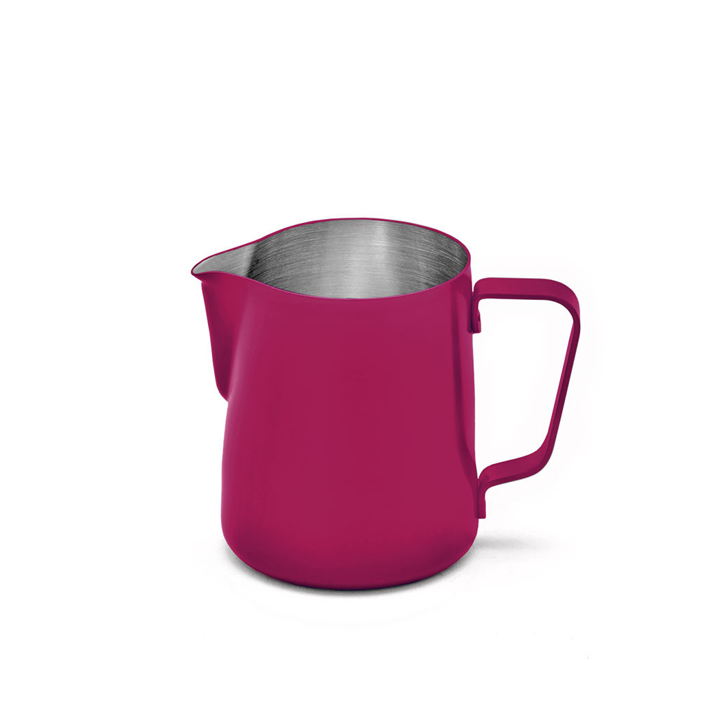 Konvička na mléko Rhinowares Classic 450 ml v odstínu Barbie Pink, celkový pohled Konvička na mléko Rhinowares Classic 450 ml v odstínu Barbie Pink, celkový pohled