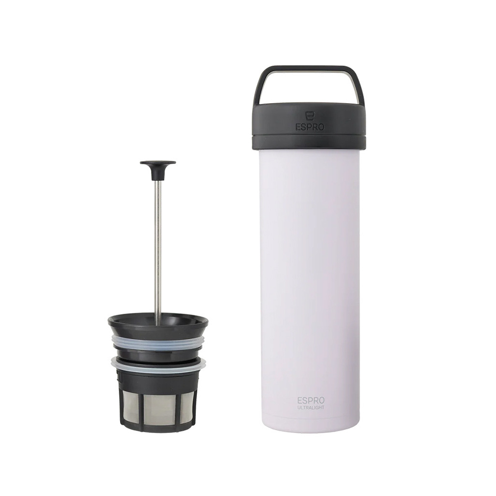 Lehký cestovní lis Espro P0 Ultralight ve variantě Frost Wisteria Lehký cestovní lis Espro P0 Ultralight ve variantě Frost Wisteria