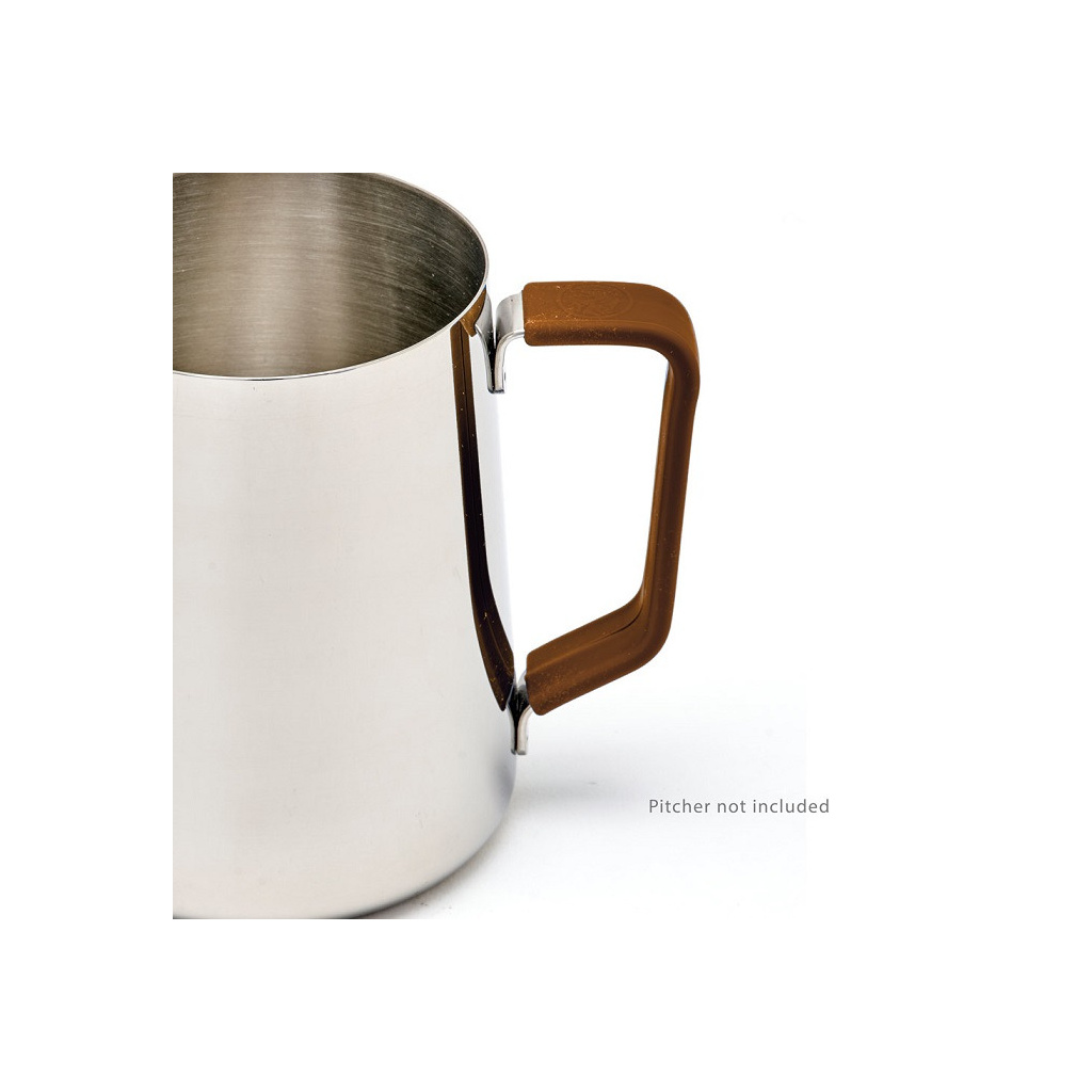 Hnědý silikonový návlek Rhinowares na konvičku o objemu 12 oz Hnědý silikonový návlek Rhinowares na konvičku o objemu 12 oz