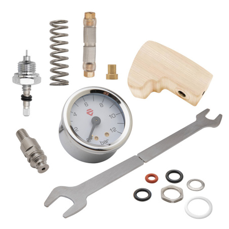 Sada Lelit Flow Control Kit pro regulaci průtoku, provedení Mara Maple