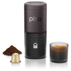 Cestovní kávovar Wacaco Pixapresso v odstínu Dark Burgundy