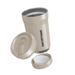 Béžový cestovní termohrnek AeroPress Travel Tumbler, 470 ml Béžový cestovní termohrnek AeroPress Travel Tumbler, 470 ml