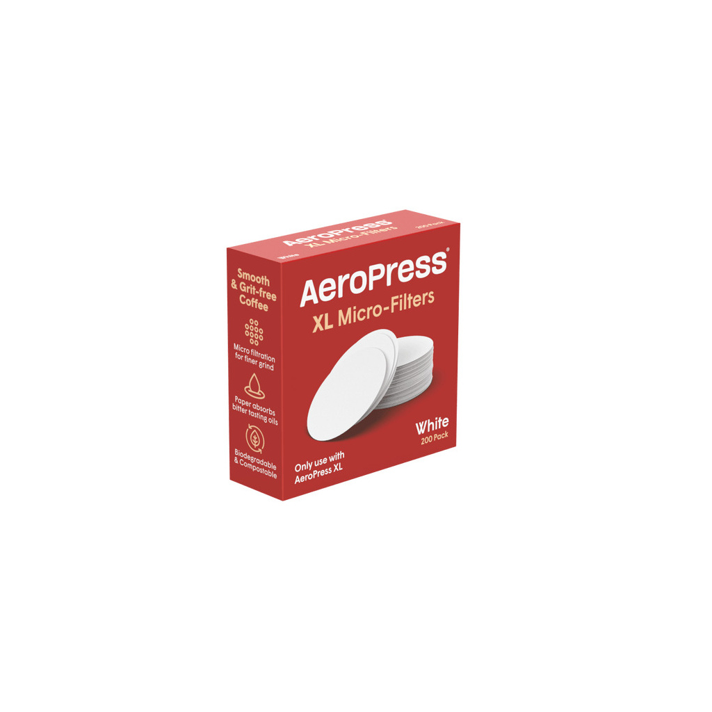 Papírové filtry pro AeroPress XL, balení po 200 kusech