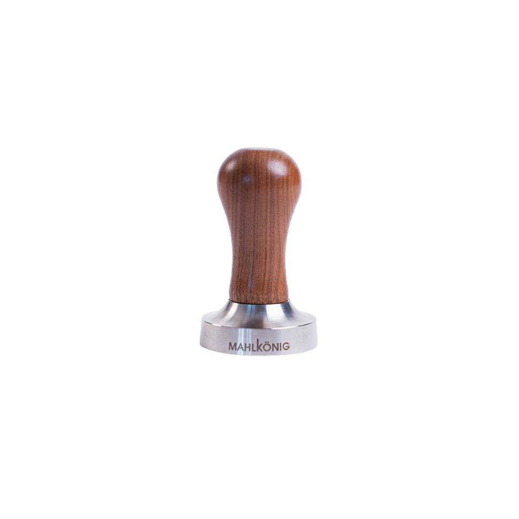 Tamper Mahlkönig 58 mm s ořechovou rukojetí Tamper Mahlkönig 58 mm s ořechovou rukojetí